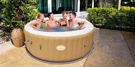The Palm Springs Inflatable 6 Person Hot Tub Is Back Down To 300
