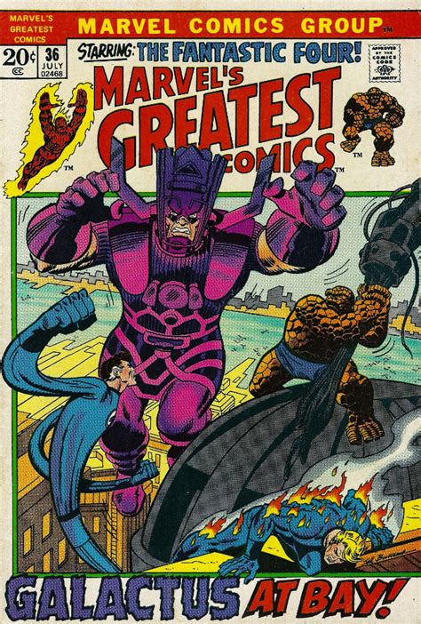Marvels Greatest Comics 1969 36 Galactus At Bay