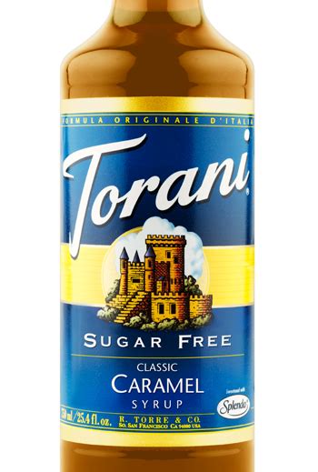 Sugar Free Classic Caramel Syrup Torani