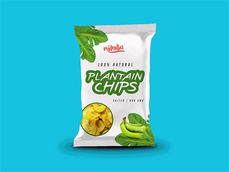 Nikola Plantain Chips Packaging 2 By Ogechi Ikwunagu On Dribbble