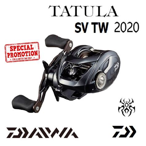 2020 DAIWA TATULA SV TW 103 Low Profile Saltwater Fishing Reel Shopee