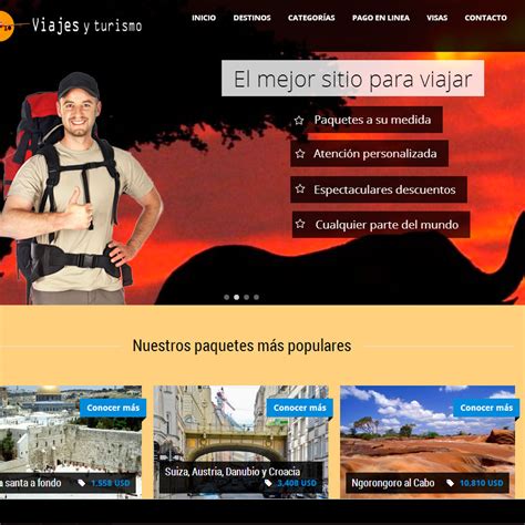 Viajes Y Turismo Btza Web Planet 20