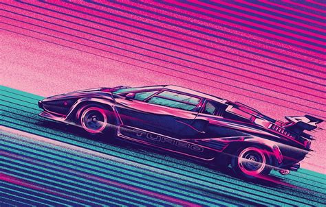 80s Retro Neon Car Wallpapers Top Free 80s Retro Neon Car Backgrounds