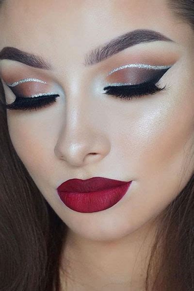 12 Christmas Themed Makeup Looks And Trends For Women 2016 Modern