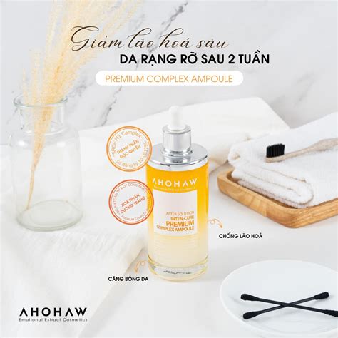 Ahohaw Inten Cure Premium Complex Ampoule Tinh Ch T C Tr Xo Nh N