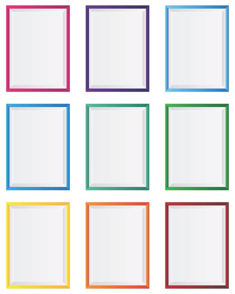 Picture Frame Templates To Print