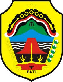 Lambang jawa tengah berbentuk kendi amerta cupu manik dengan bentuk dasar segi lima. Logo Kabupaten Pati - Provinsi Jawa Tengah - Logo Lambang Indonesia