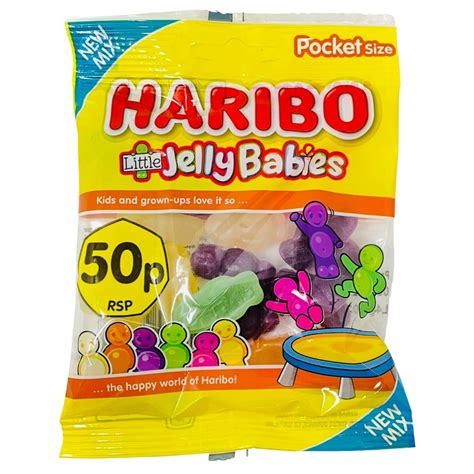 Haribo Little Jelly Babies Uk 60g Candy Funhouse Candy Funhouse Ca