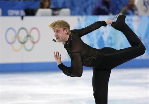 Plushenko Extends Russias Lead In Team Event