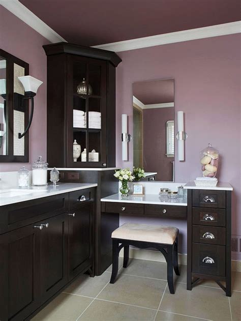 30 Most Outstanding Bathroom Vanity With Makeup Counter Ideas