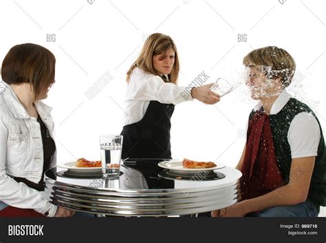 Crazy Waitress Image And Photo Free Trial Bigstock