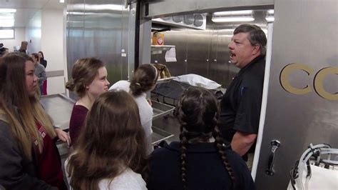 Forensics Students Get Real Life Lesson At Coroners Office Wgno