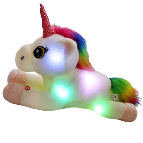 Night Light Unicorn Stuffed Animal Toy 16 Inch Bstaofy