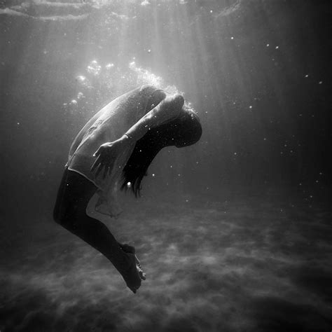 Woman Under The Water · Free Stock Photo