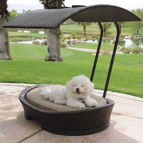 Turn your dog's simple mattress into a fancy canopy bed! Coastal Pet Bed