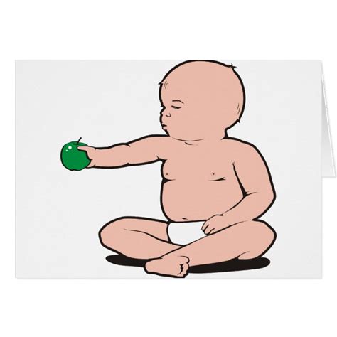 Babys Arm Holding Apple