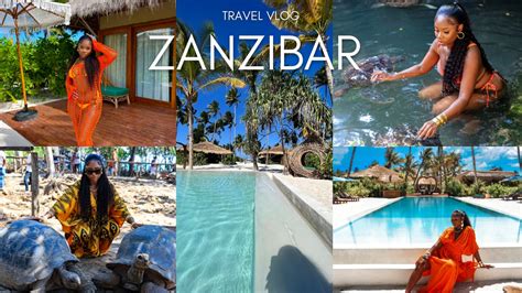 ZANZIBAR TRAVEL VLOG BIRTHDAY TRIP SWIMMING W TURTLES THE ROCK