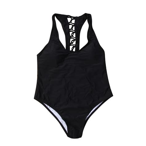 2018 New Sexy One Piece Swimsuit Backless Swim Suit For Women Swimwear With Pad Female Bathing
