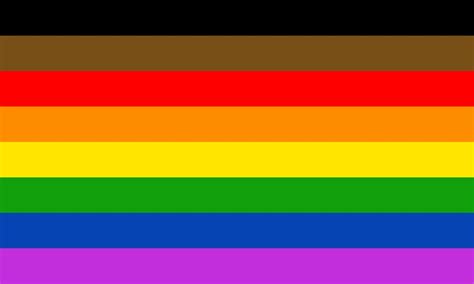 Inclusive Rainbow Flag