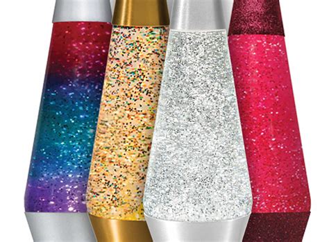 Cool Lava Glitter Lamps Sparkly Shiny Colored Chalk