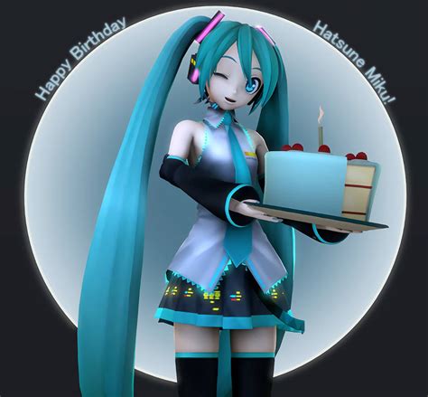 Sfmvocaloid Happy Birthday Hatsune Miku By Universalkun On Deviantart
