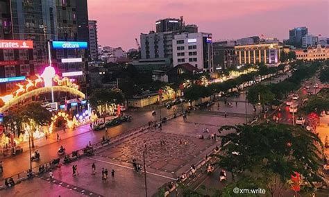Nguyen Hue Walking Street A Famous Destination At Night Exotic Travel