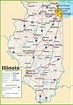 Illinois highway map | Map, Highway map, Streator illinois