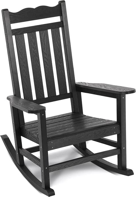 All Weather Outdoor And Indoor Rocking Chair Front Porch Rocking Chair