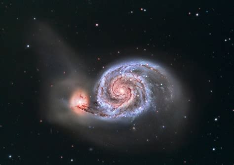 Galaxies M51 Whirlpool Galaxy