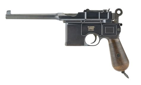 Mauser C96 Broomhandle 9mm Caliber Pistol For Sale