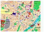 Munich Map Tourist Attractions - TravelsFinders.Com