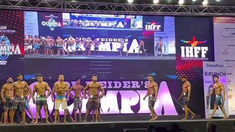First Ever Amateur Olympia Stage Youtube
