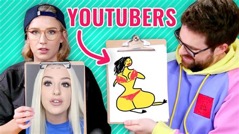 Drawing Youtubers From Memory Youtube