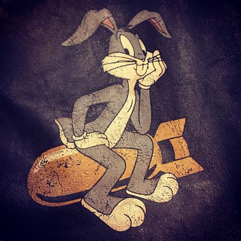 Bill Kelso Mfg Bugs Bunny Nose Art A2 Jacket Nose Art Bugs