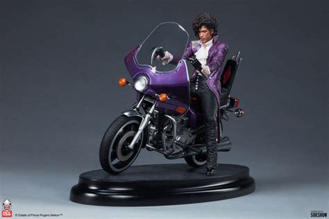 Deluxe Prince Purple Rain Statue Honors The Music Legend Nerdist