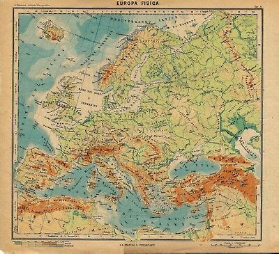 Ungheria Cartina Geografica Fisica