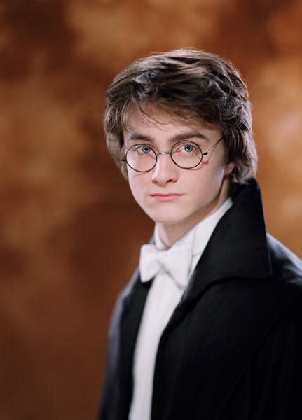 The actor started portraying the. Image - Daniel Radcliffe as Harry Potter (GoF-01).jpg ...