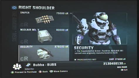 Complete Halo Reach Armory And All Armor Effects Youtube