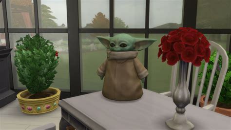Die Sims 4 Baby Yoda Gibt Es Jetzt Als Deko Für Eure Sims