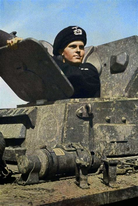 World War Ii In Color German Tank Crew