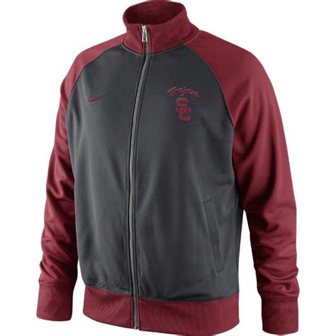 Lyst Nike Mens Usc Trojans Fashion Track Jacket In Red For Men