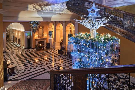 Claridge Hotel Unveils Karl Lagerfeld Designed Upside Down Christmas Tree