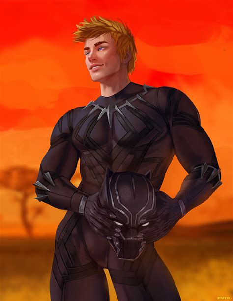 Black Panther Art By Evulart On Deviantart