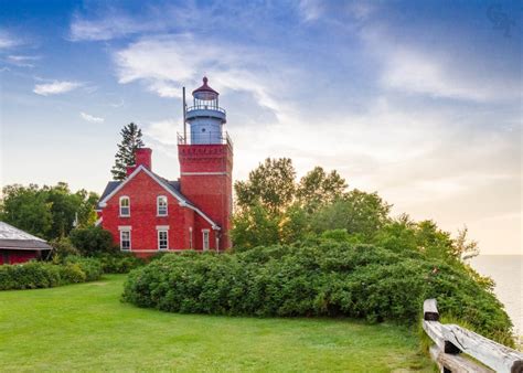 Big Bay Point Lighthouse Michigan Random Times