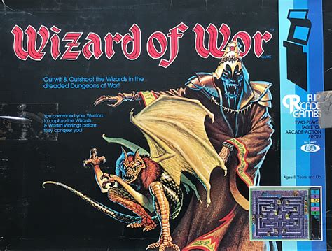 Wizard Of Wor The Flip Rcade Board Game Ausretrogamer