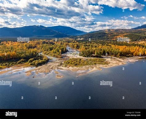 Aerial Shuswap Lake Autumn Hi Res Stock Photography And Images Alamy