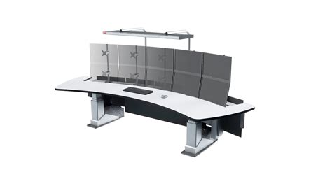Superiror Control Room Desk System Cergo Abb Ergonomic Control