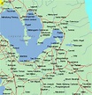 Map of Pagsanjan, Laguna - All About Philippine Resorts