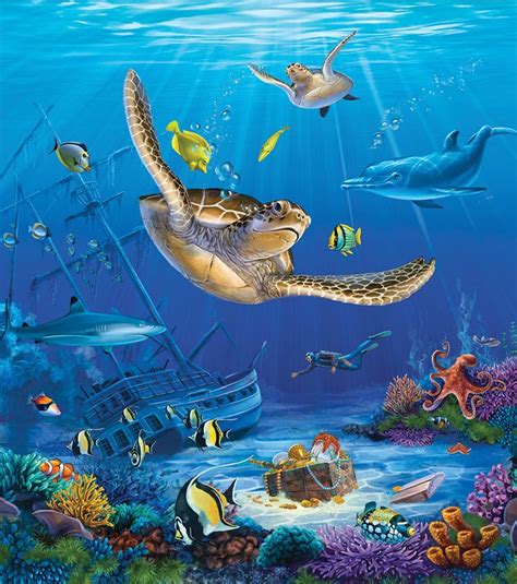 Anne Wertheim Ocean Sea Art Underwater Art Sea Turtle Art