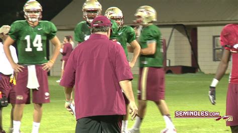 Sights And Sounds Fsu Football Practice August 9th Youtube